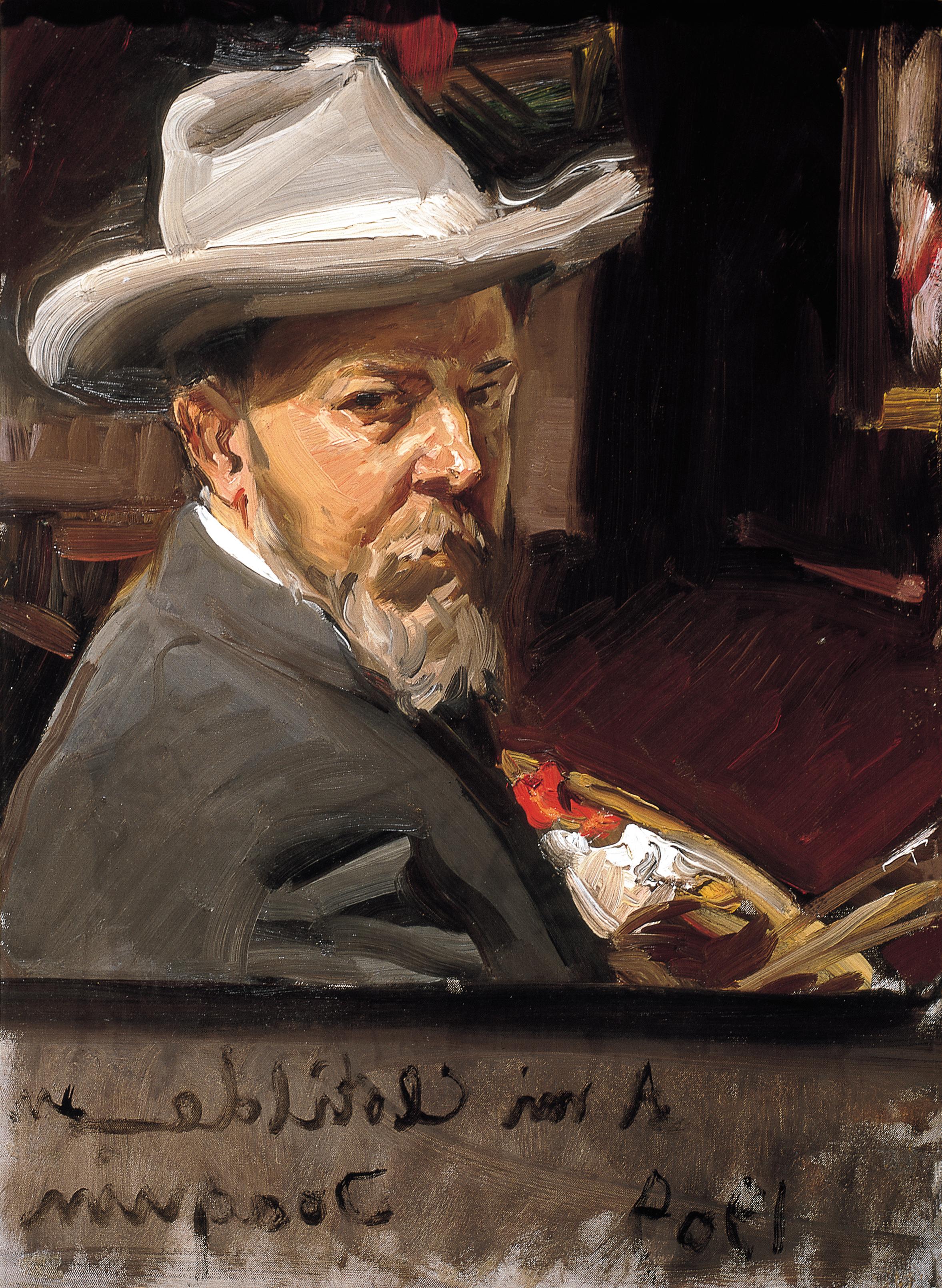 Self-Portrait - Joaquín Sorolla y Bastida (Spanish, 1863-1923), Self-Portrait, 1909, oil on canvas. 