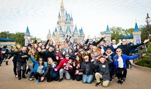 Group at Disney