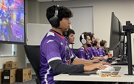 TCU Team at the Iron Skillet Esports Competition